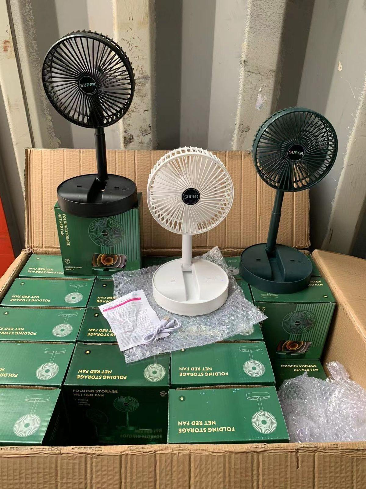 Rechargeable Powerful High Speed Table Fan