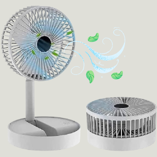 Rechargeable Powerful High Speed Table Fan